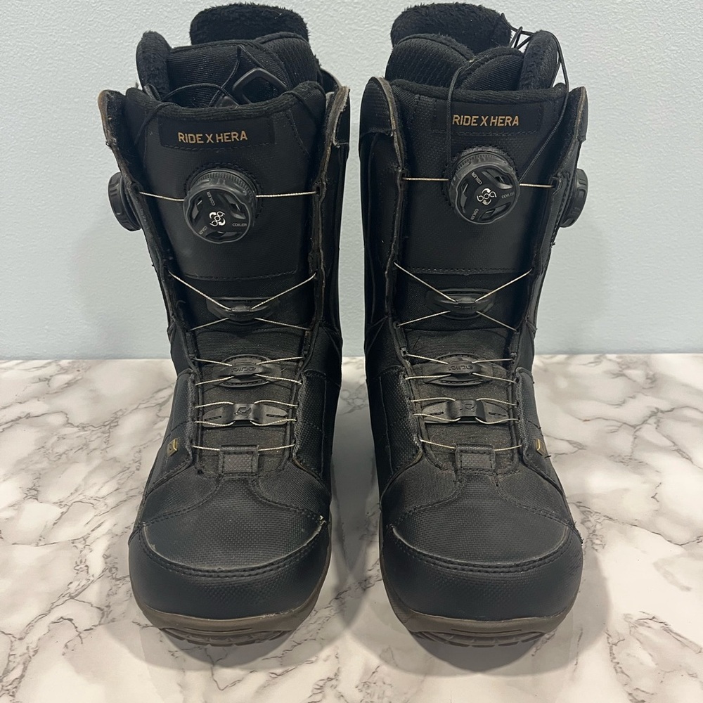 Ride X Hera Black Snowboard Boots